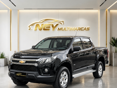 Picape Chevrolet em showroom de luxo